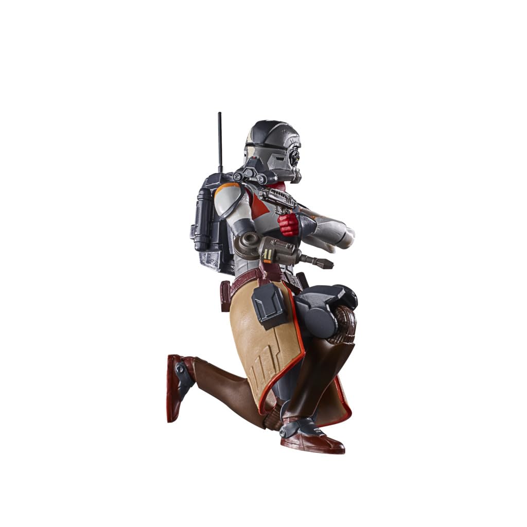 Exclusive Black Series Echo figure shown on a shelf for display