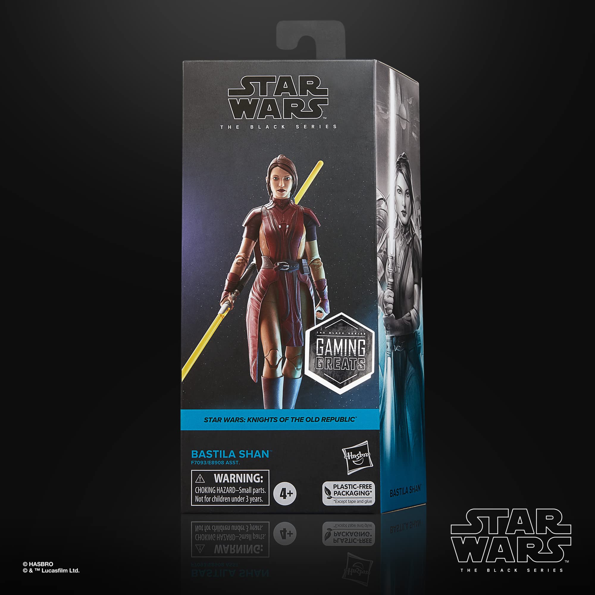STAR WARS Bastila Shan figure articulation pose enables dynamic display