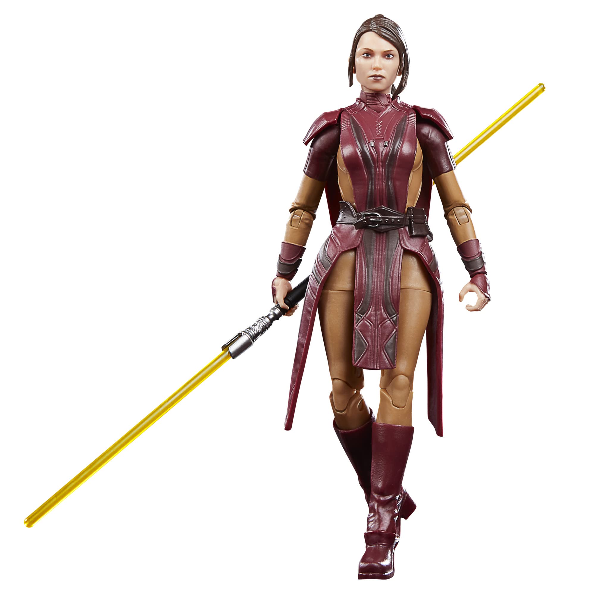 STAR WARS Bastila Shan figure front view with premium deco for collectors