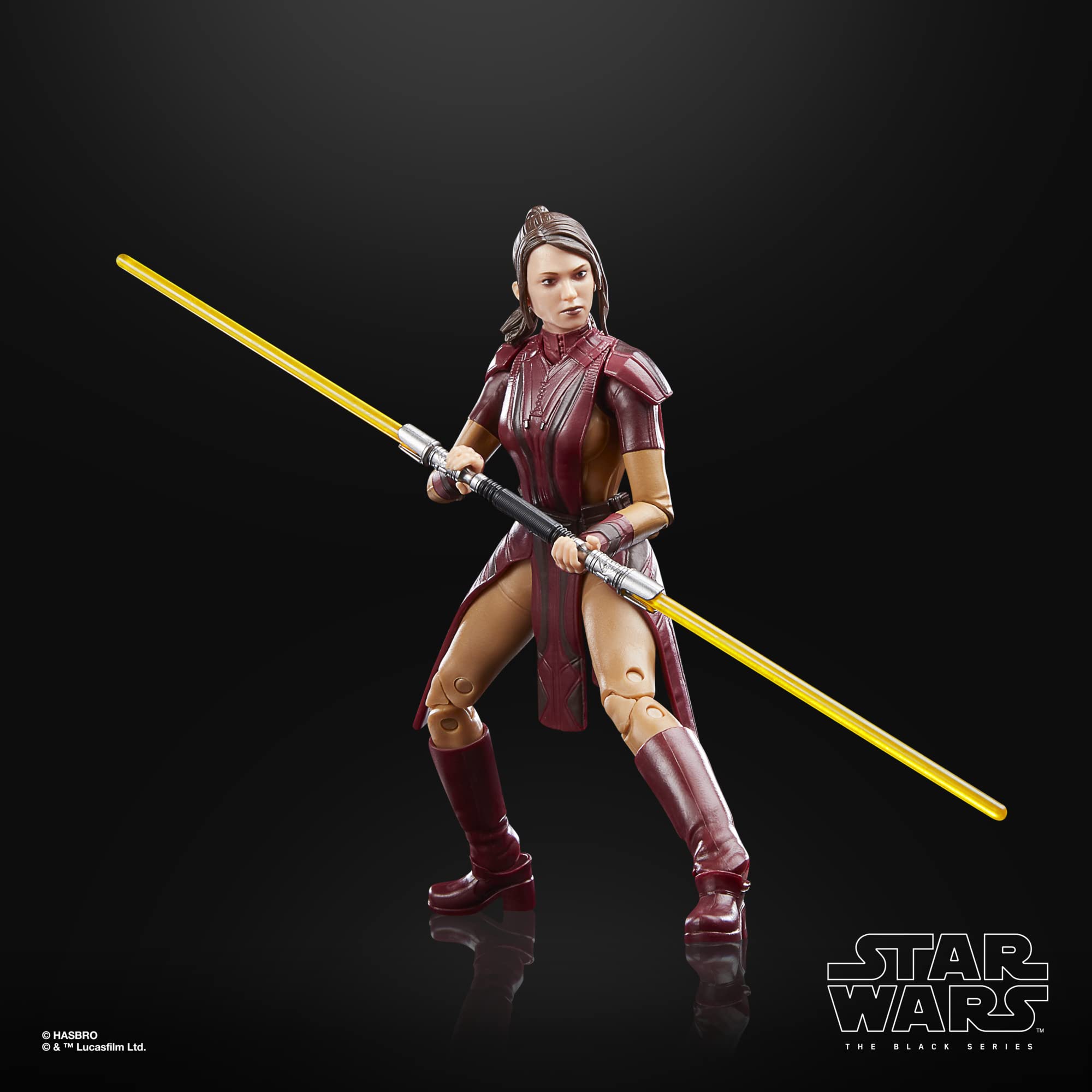 STAR WARS Bastila Shan figure packaging display-ready presentation