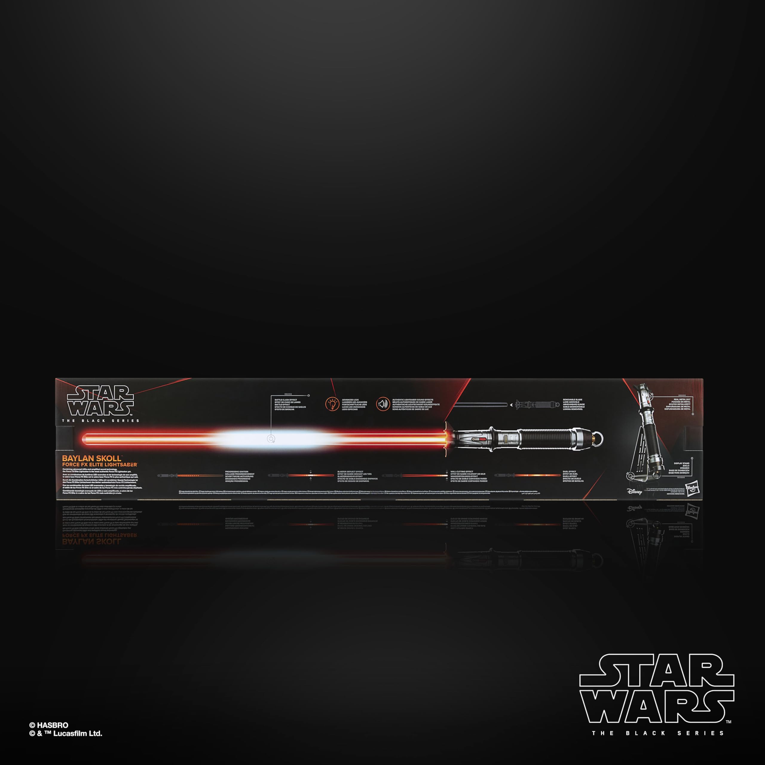 STAR WARS Baylan Skoll Force FX Elite lighting effects for immersive roleplay.