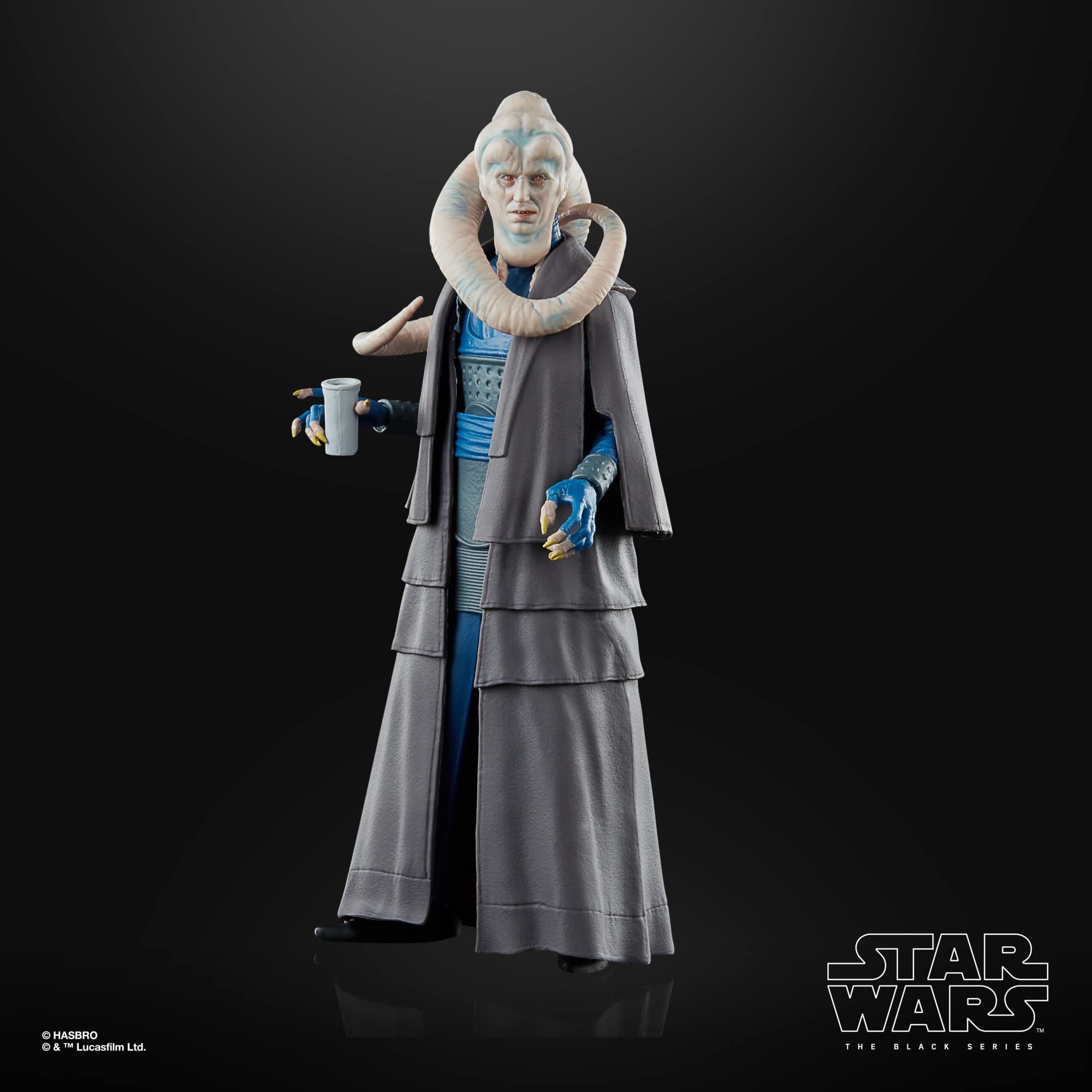 Close-up of Bib Fortuna face deco and color accuracy.