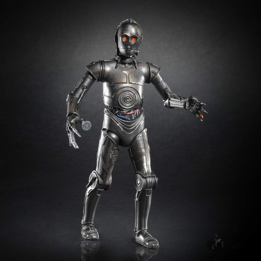 STAR WARS Black Series 0-0-0 articulation supports realistic action poses.