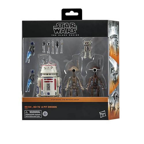 Star Wars The Black Series BD-72 figure ideal for dynamic diorama displays.