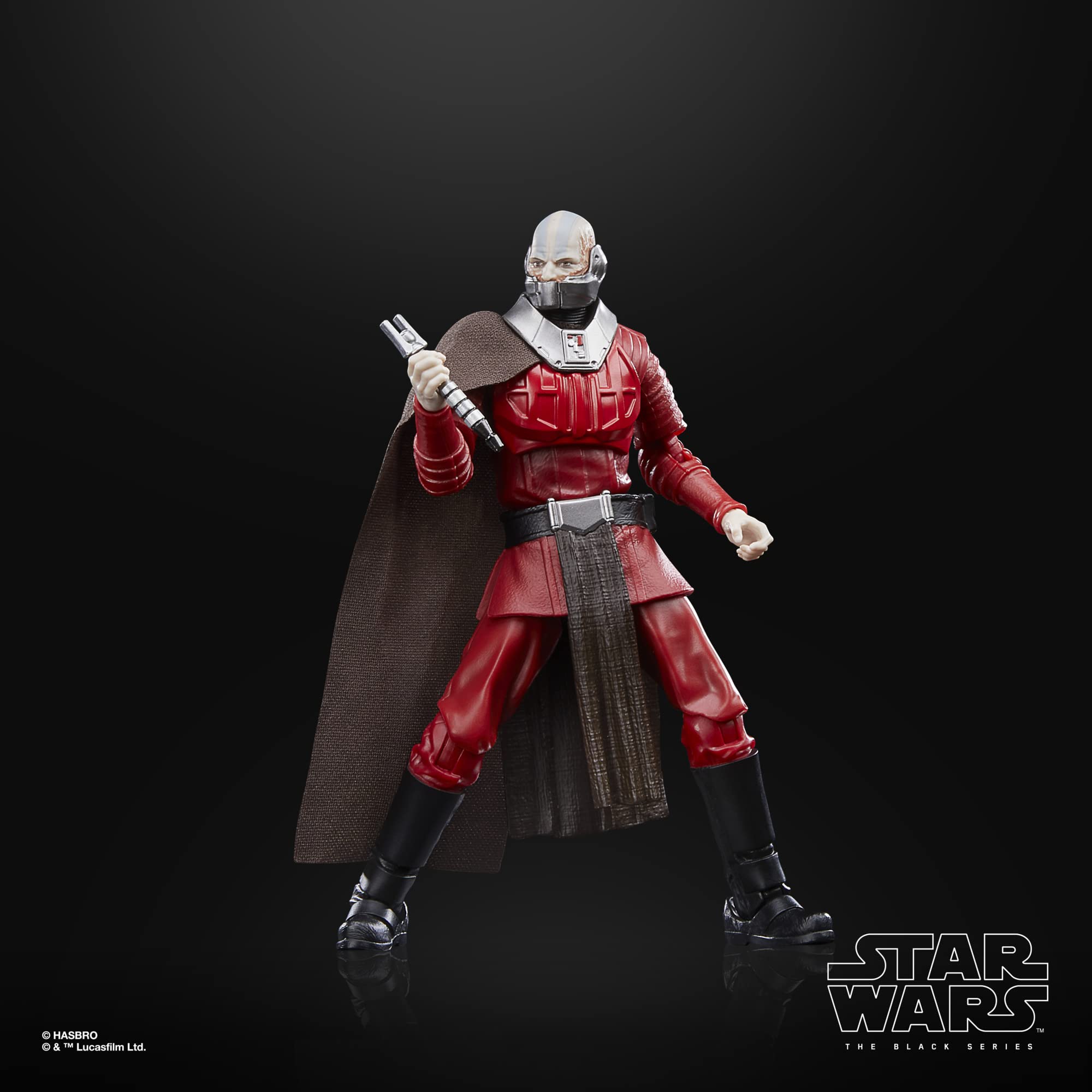 STAR WARS The Black Series 6-inch scale figure for shelf display.