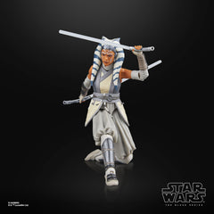 STAR WARS Black Series Ahsoka Tano Peridea with accessories included.