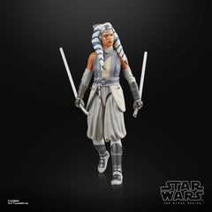 STAR WARS Black Series Ahsoka Tano Peridea articulation pose for dynamic shelf setups.