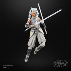 STAR WARS Black Series Ahsoka Tano Peridea window box packaging for secure display.