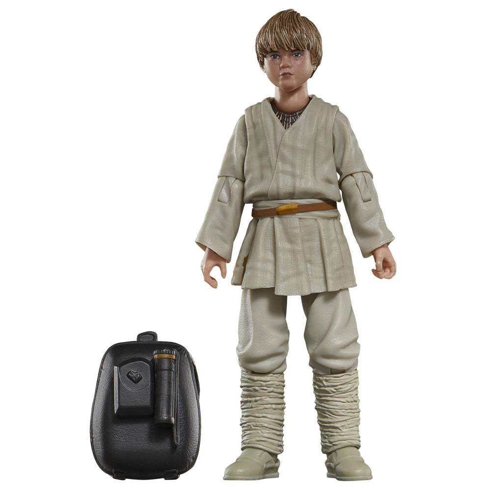 STAR WARS The Black Series Anakin Skywalker front view action figure for display