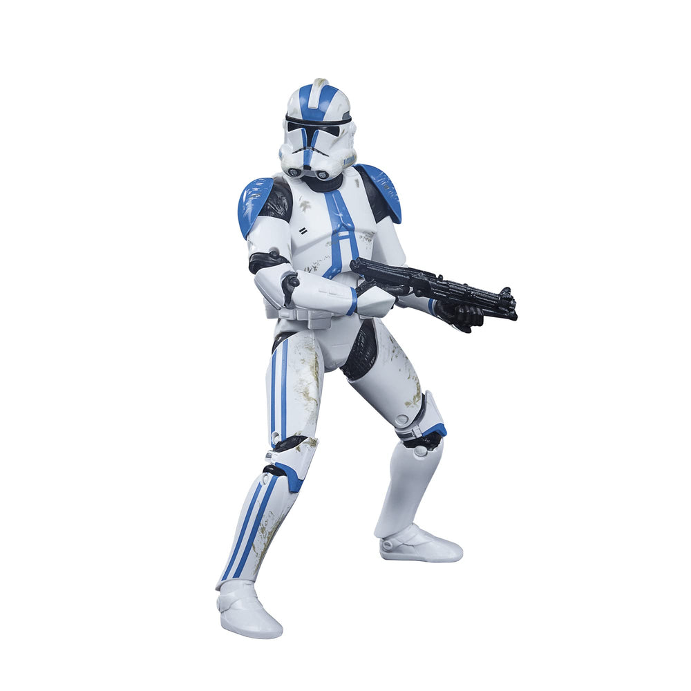 STAR WARS Black Series Archive 501st Legion Clone Trooper front view for display-ready presence
