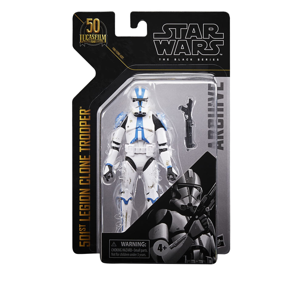 STAR WARS Black Series Archive 501st Legion Clone Trooper helmet detail reveals premium sculpt