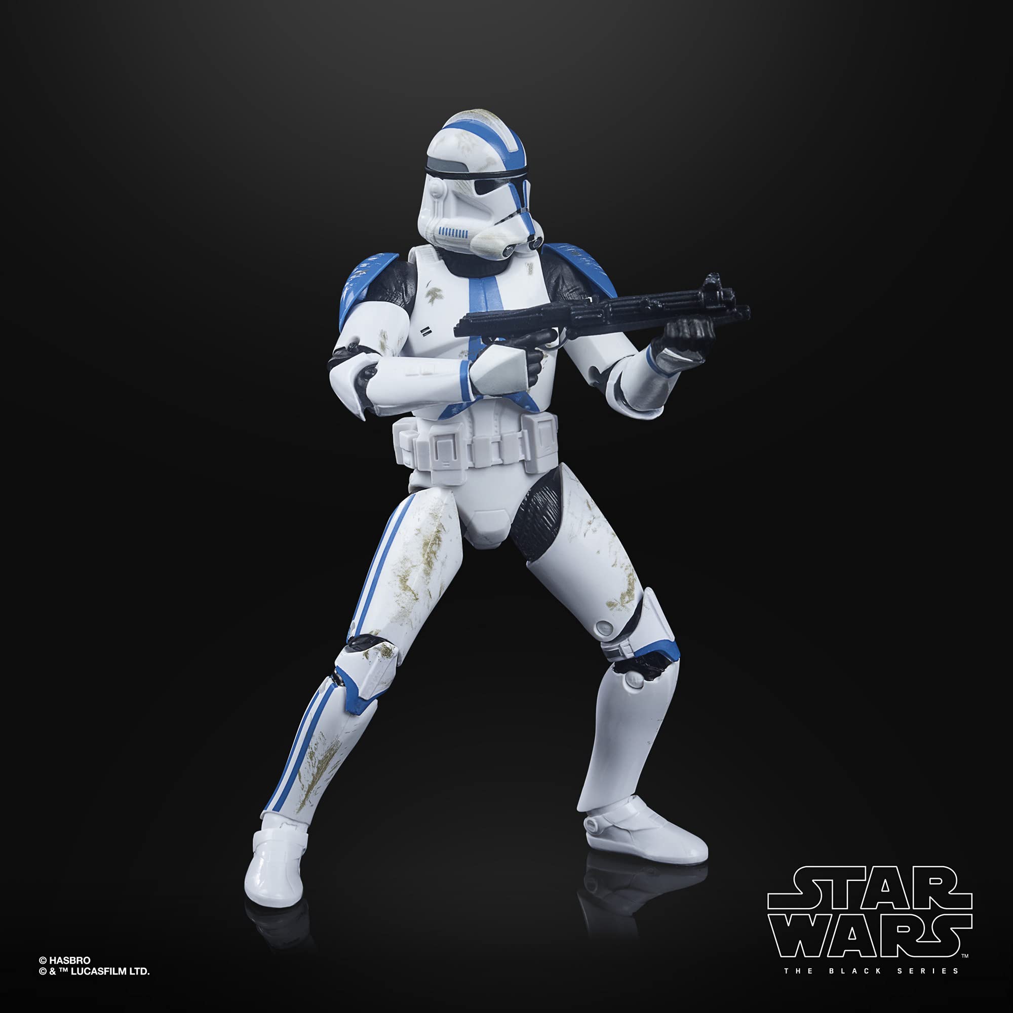 STAR WARS Black Series Archive 501st Legion Clone Trooper premium deco enhances display