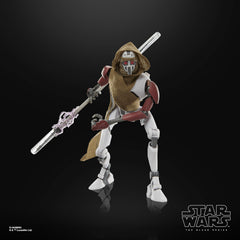 STAR WARS The Black Series Battle Droid Jedi Survivor pack art for collection scenes