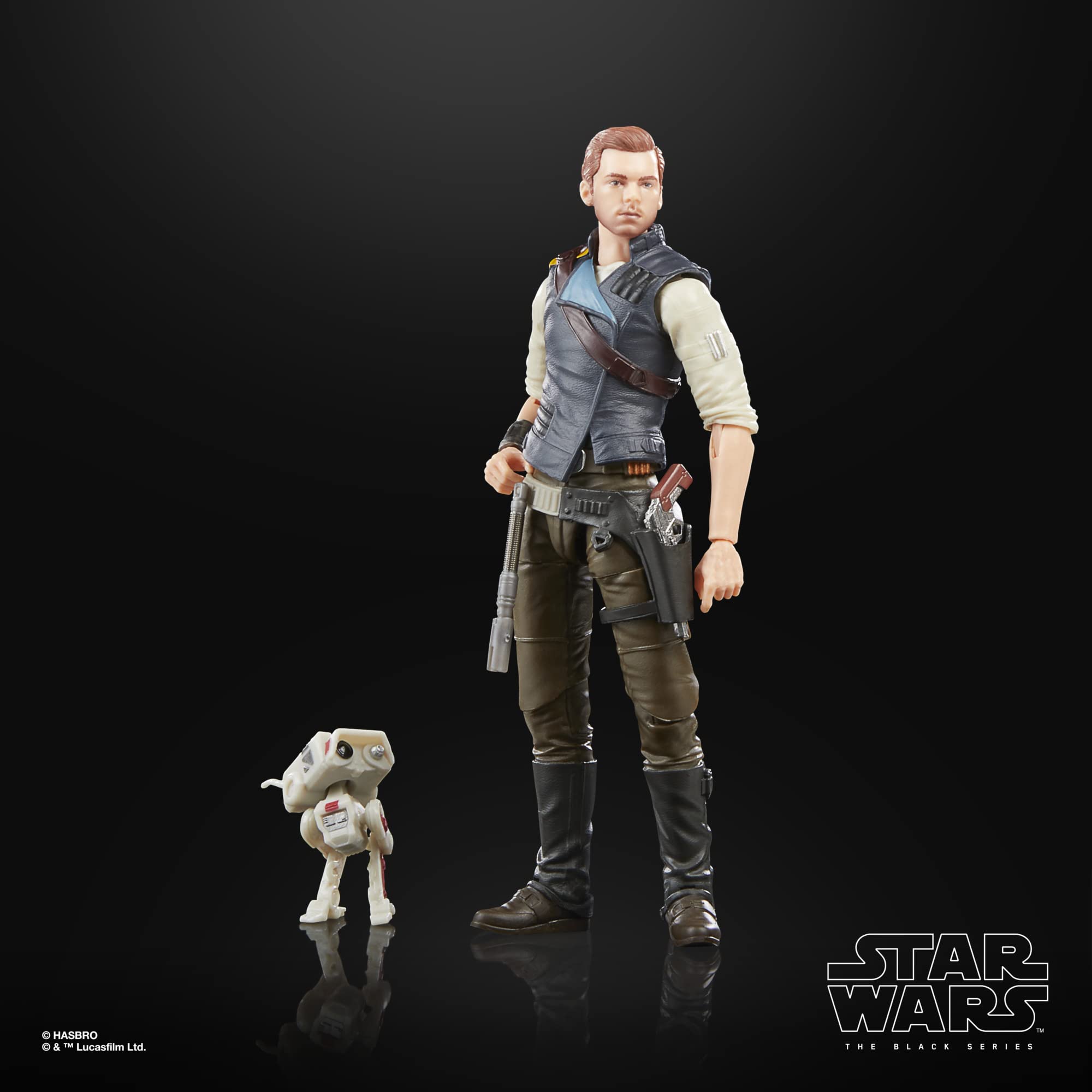 Two accessories included with the Cal Kestis figure to expand storytelling options.