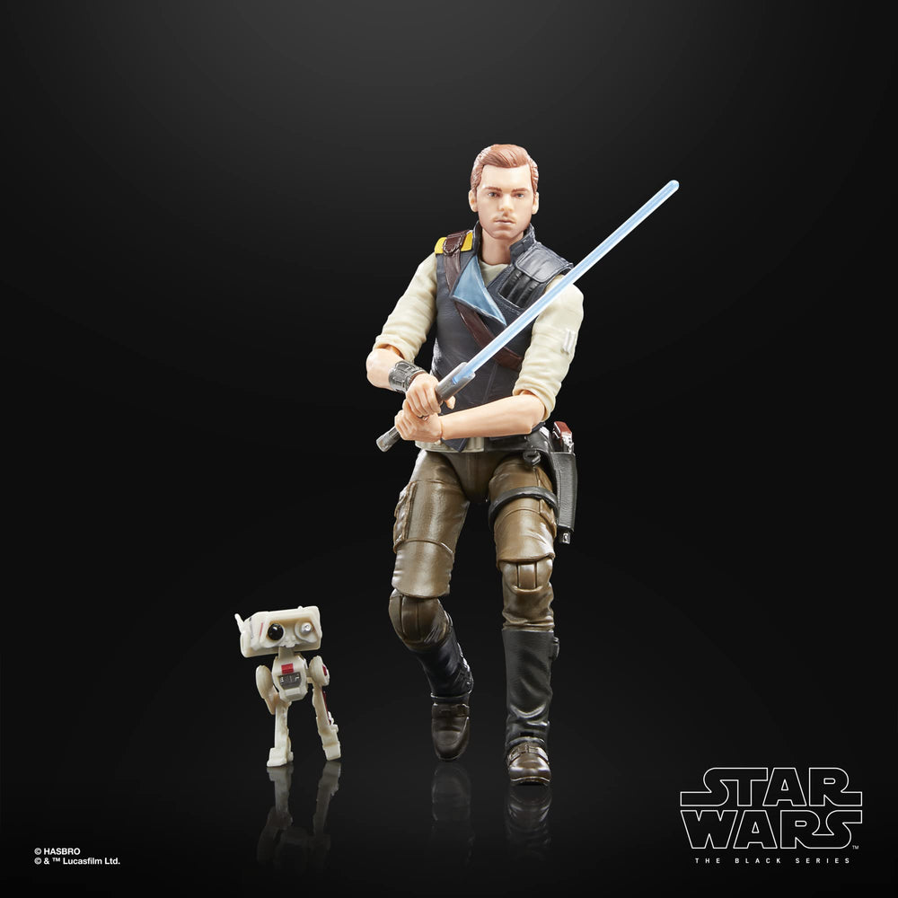 Star Wars The Black Series packaging image for the Cal Kestis figure.