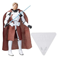 STAR WARS Black Series Clone Commander Obi-Wan 6in articulation points for dynamic poses.