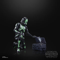 STAR WARS The Black Series Clone Trooper Halloween Edition armor close-up with premium deco.