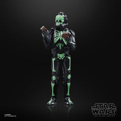 STAR WARS The Black Series Clone Trooper Halloween Edition action-ready poseability shot.