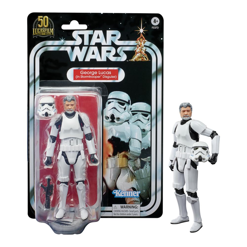 STAR WARS Black Series ready-to-display collectible for shelves and dioramas.