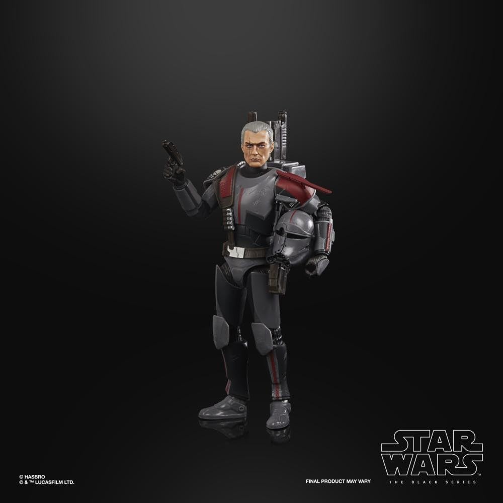 STAR WARS The Black Series Crosshair 6-inch figure portrait close-up of helmet and deco