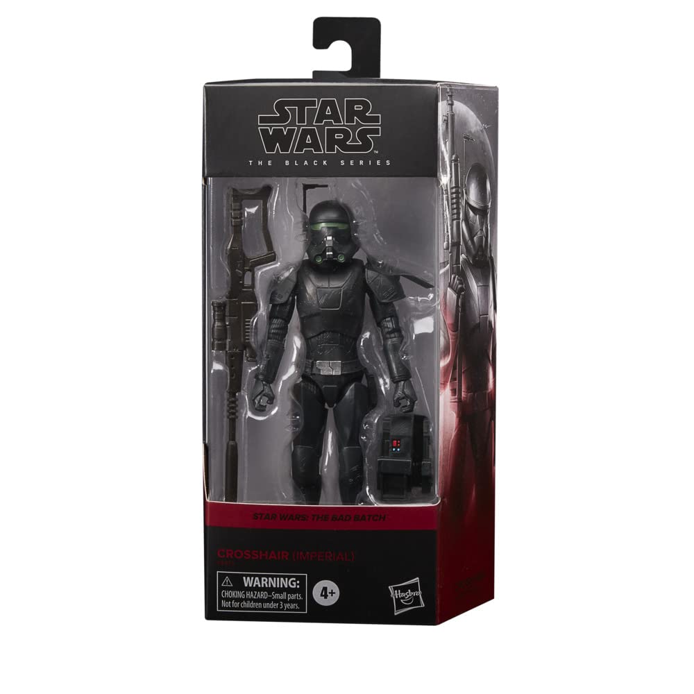 Star Wars Black Series Crosshair Imperial articulation pose highlights flexible play and display.