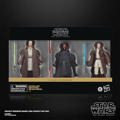 Star Wars The Black Series Darth Maul figure, ready for dynamic posing.