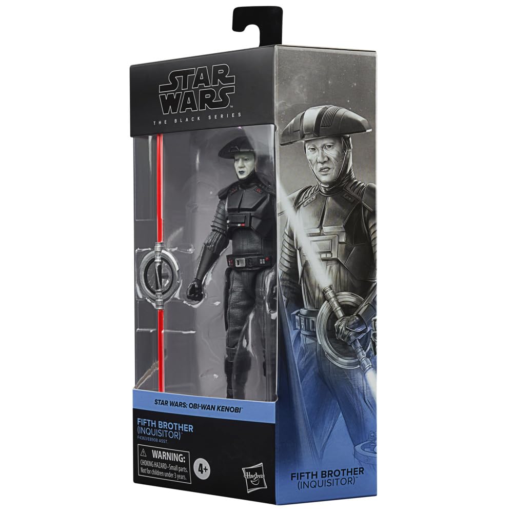 STAR WARS Black Series Fifth Brother packaging art showcases collector-friendly design.