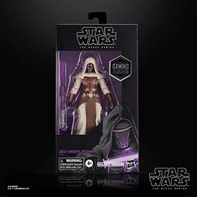 6-inch Star Wars Revan figure highlighting detailed sculpt and articulation for display.