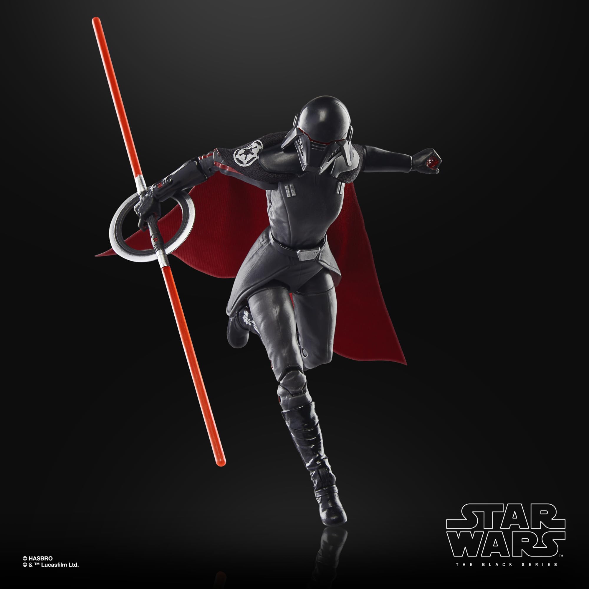 STAR WARS Black Series Second Sister lightsaber pose-ready accessory for dioramas