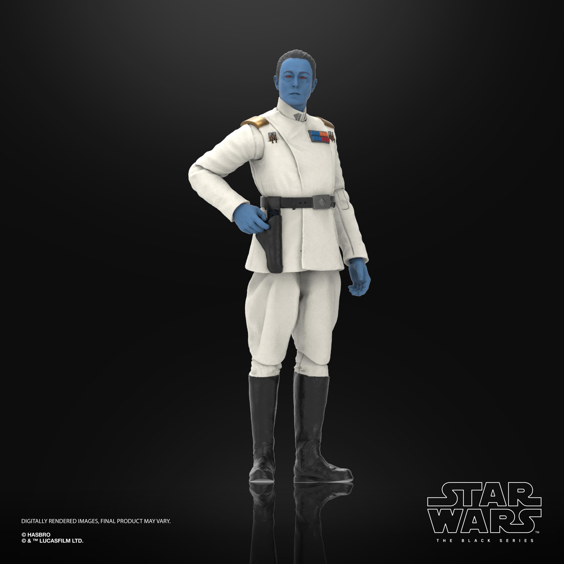 STAR WARS The Black Series Thrawn 6-inch scale for cohesive collections