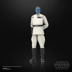 STAR WARS The Black Series Grand Admiral Thrawn articulation pose for dynamic display