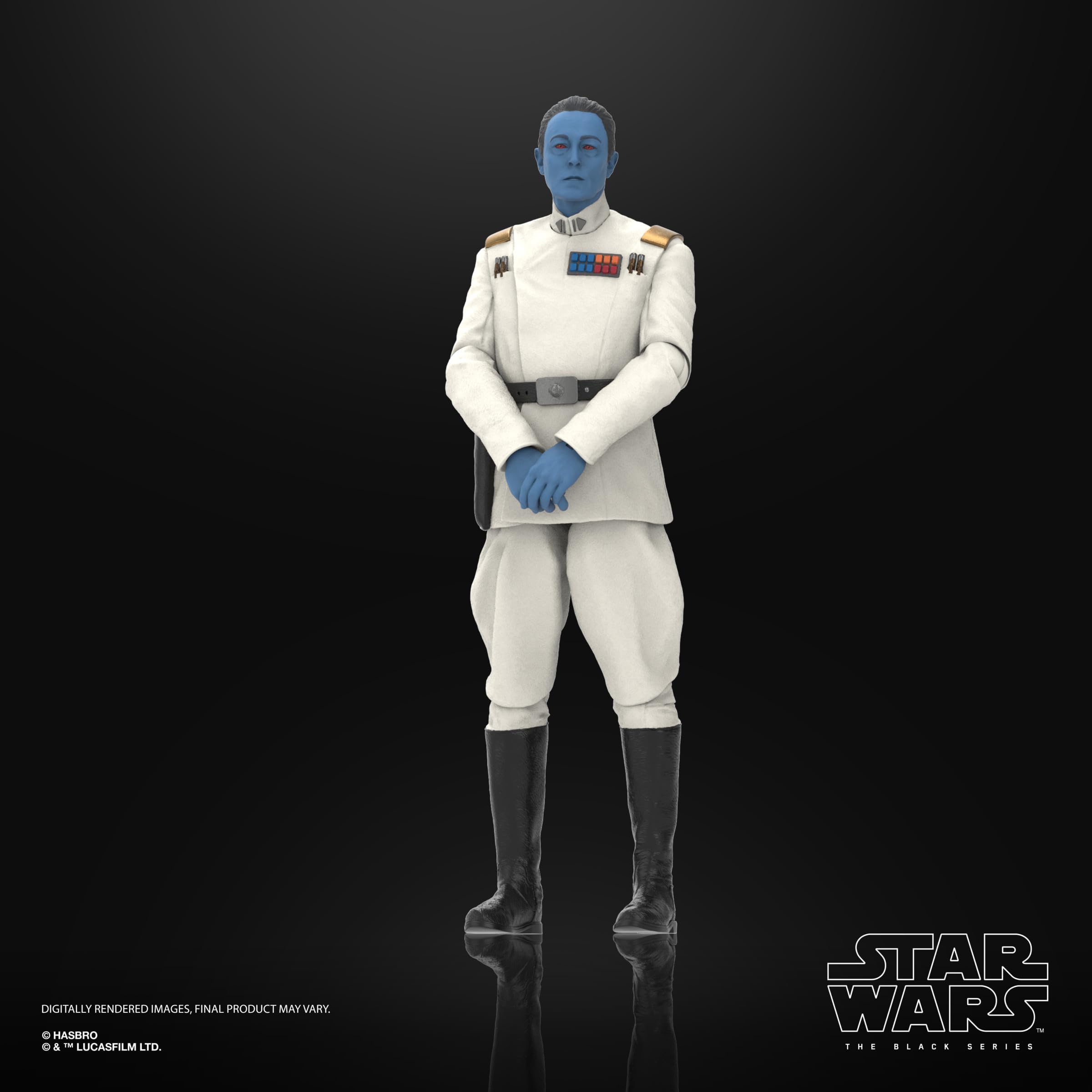 STAR WARS The Black Series Grand Admiral Thrawn with blaster accessory