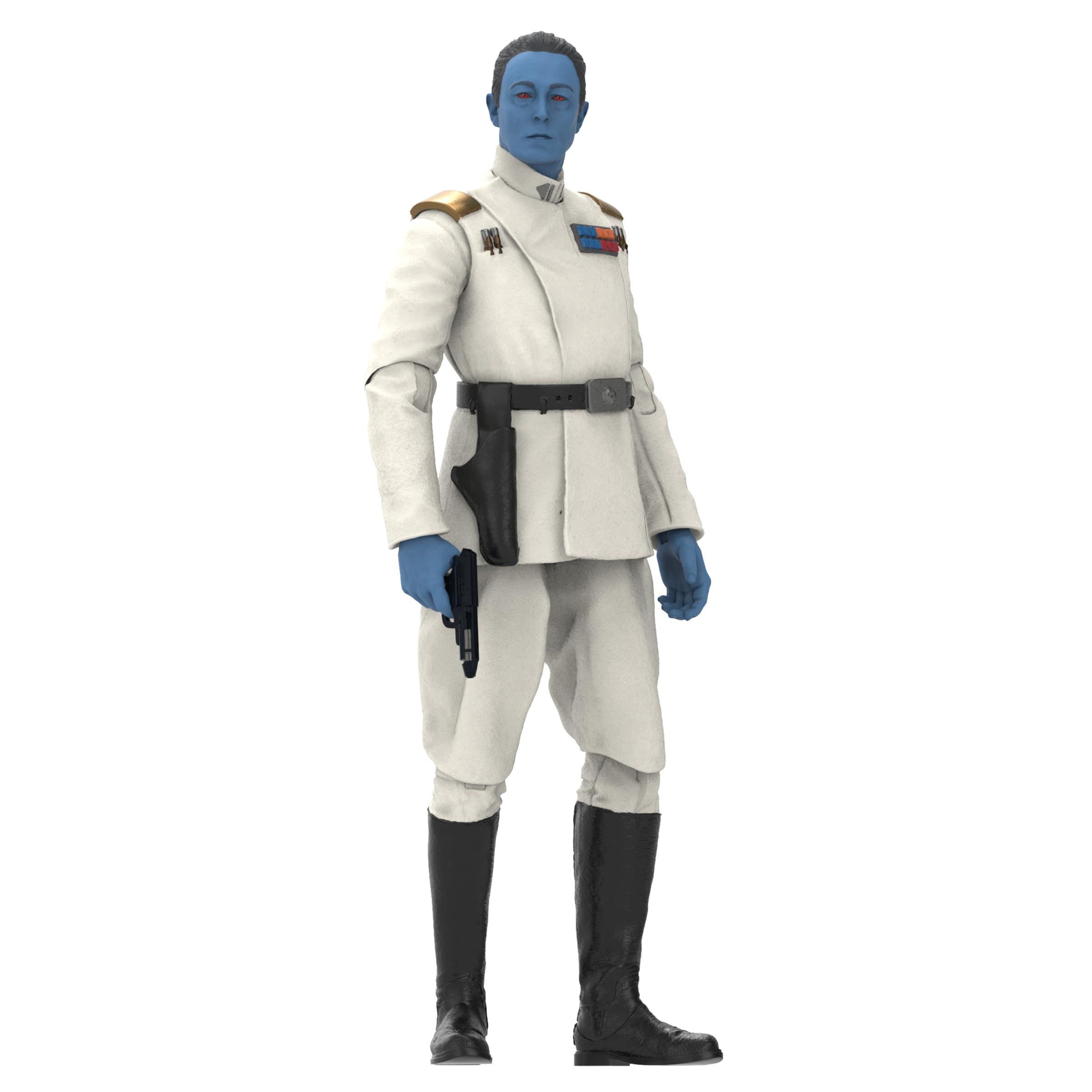 STAR WARS The Black Series Grand Admiral Thrawn front view for premium display