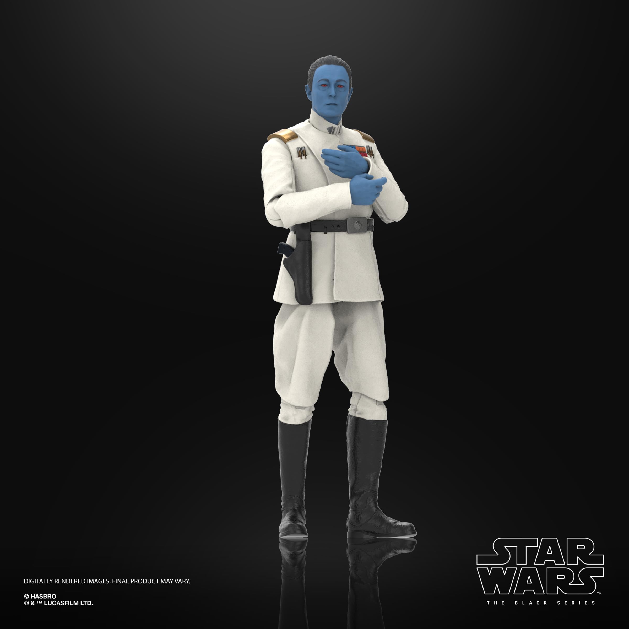 STAR WARS The Black Series Grand Admiral Thrawn packaging ready for gifting