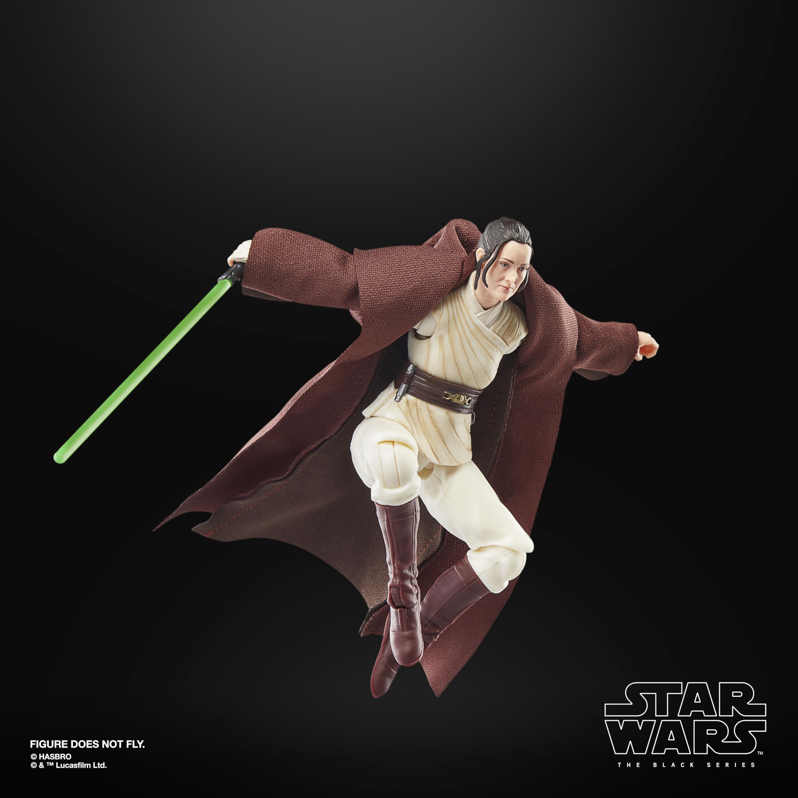 STAR WARS The Black Series Indara close-up face detail and sculpt