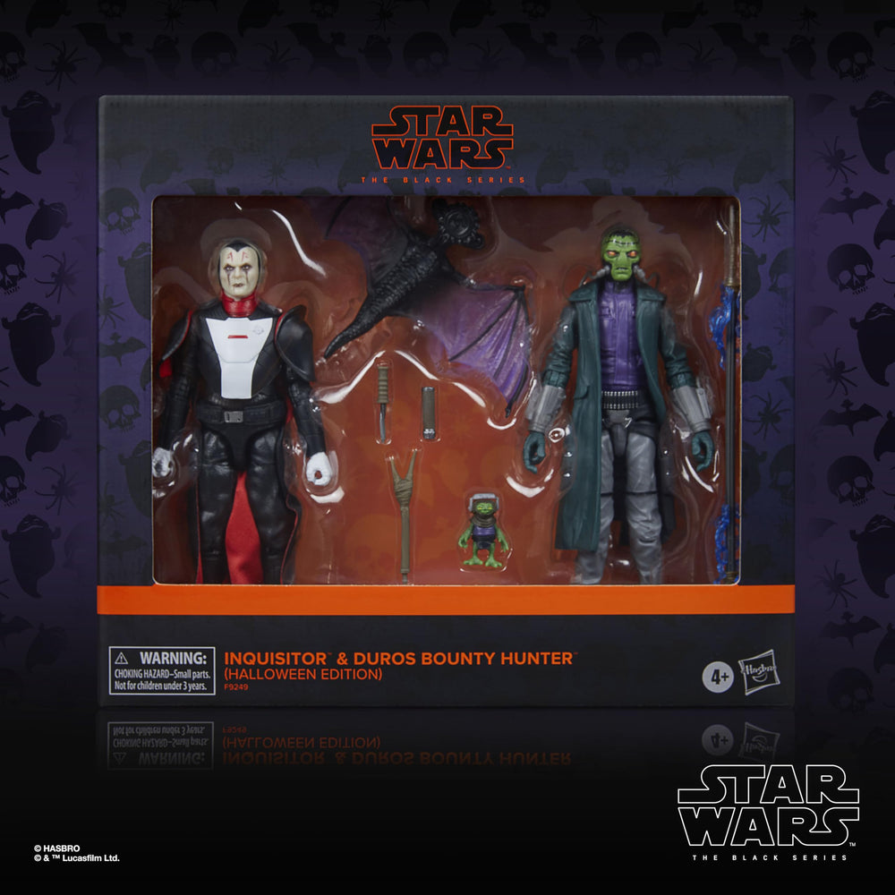 STAR WARS Black Series Inquisitor Duros 2-pack articulation points close-up, ideal for dynamic posing.