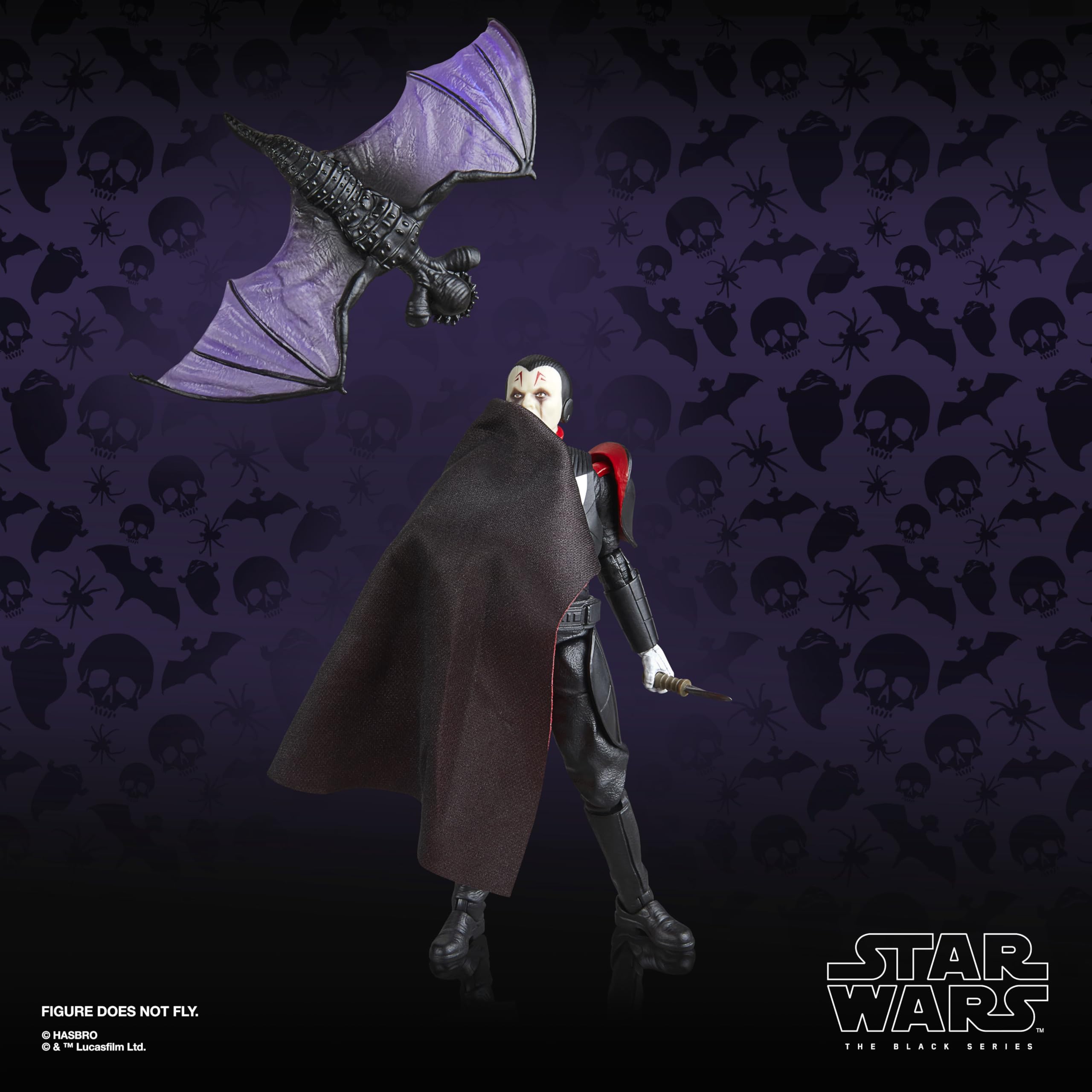 STAR WARS Black Series Inquisitor Duros 2-pack window-box display art, capturing spooky packaging.