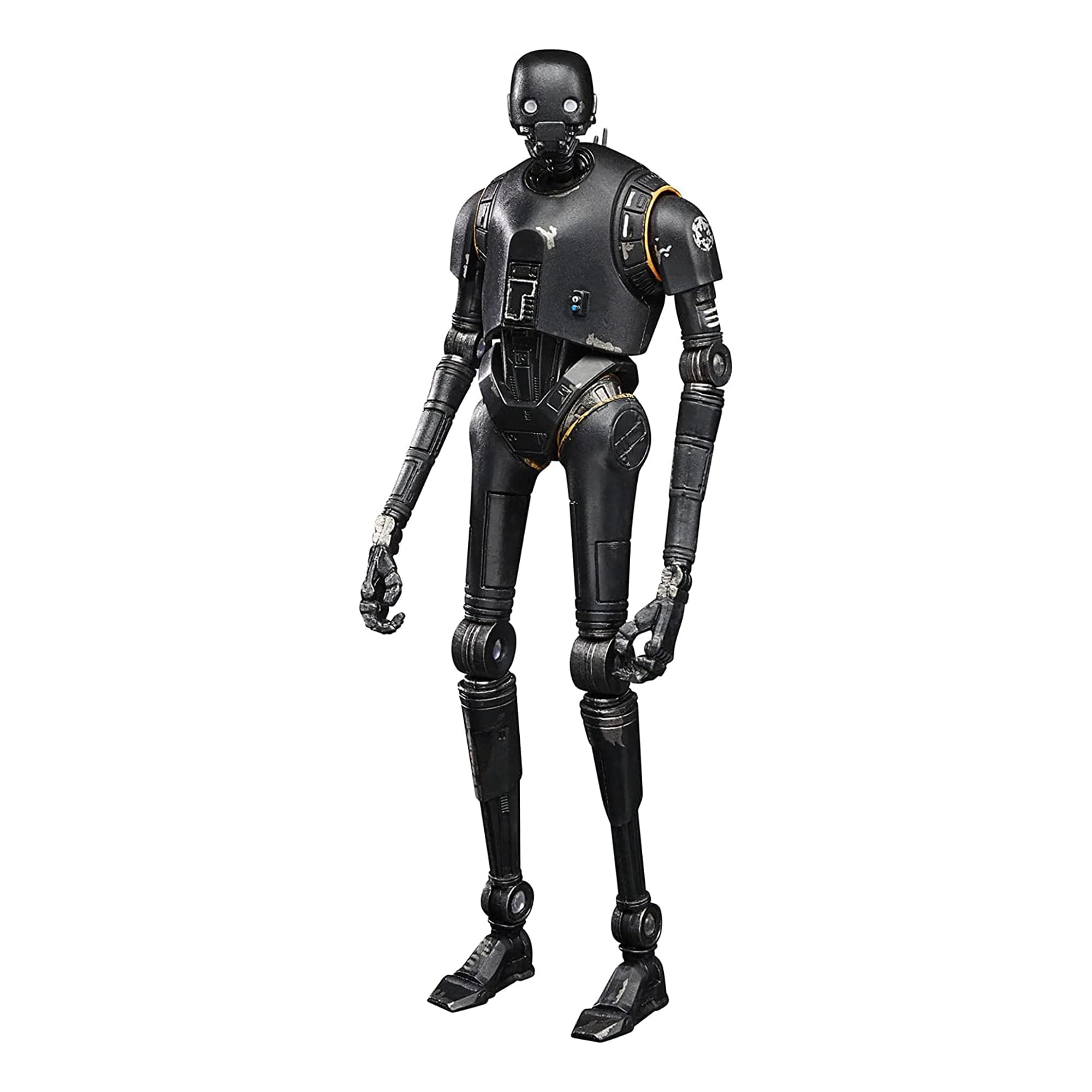Star Wars Black Series K-2SO articulation points highlighting poseability for action scenes.