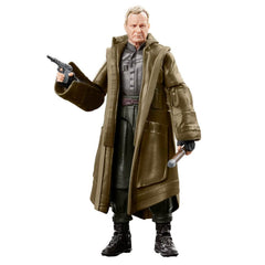 STAR WARS The Black Series Luthen Rael figure front view with premium poseability