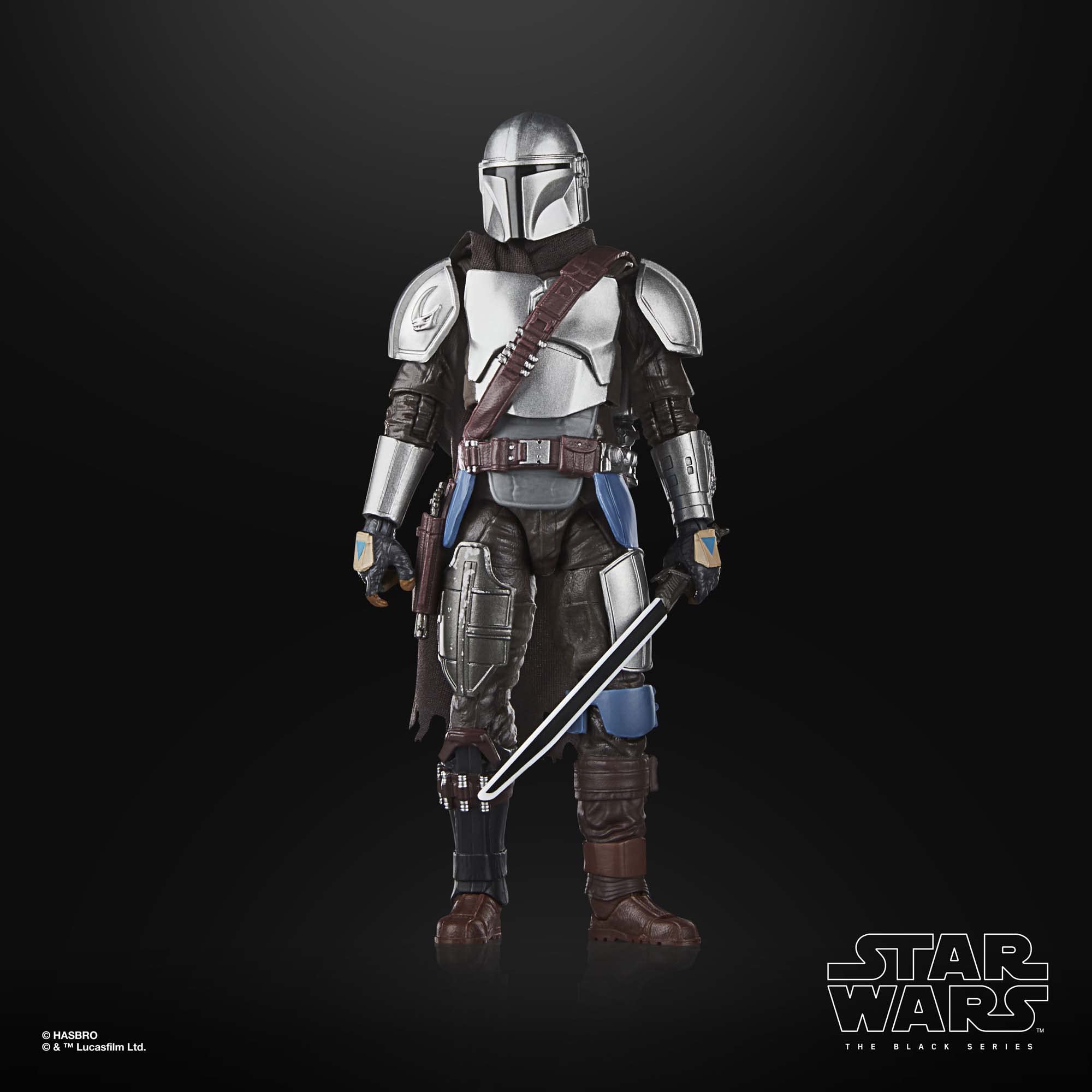 STAR WARS The Black Series Mandalorian Glavis Ringworld with Darksaber accessory for display options