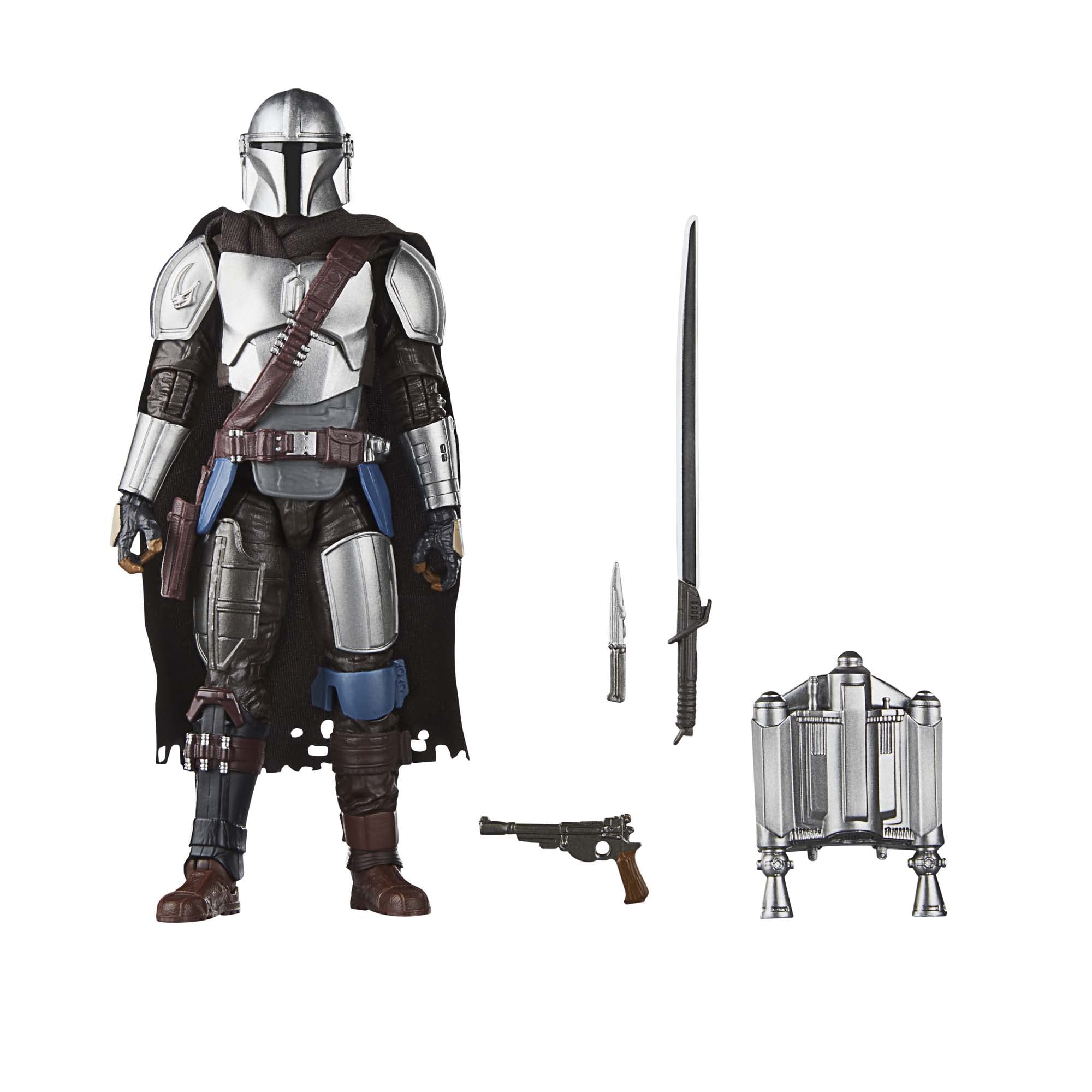 STAR WARS The Black Series Mandalorian Glavis Ringworld figure front view for dramatic display