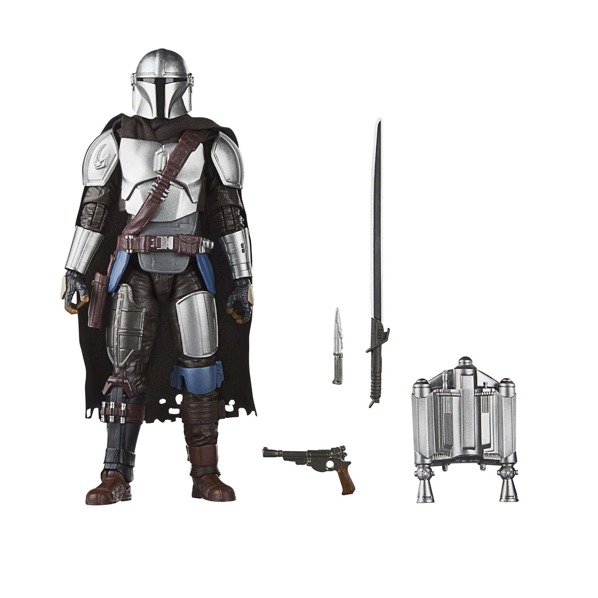STAR WARS The Black Series Mandalorian Glavis Ringworld figure front view for dramatic display