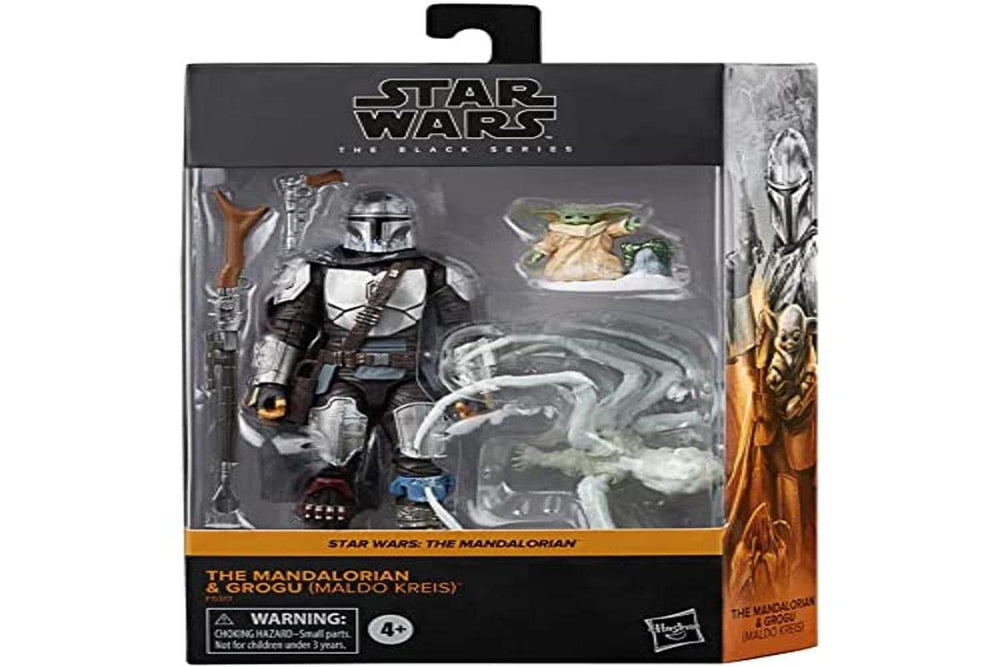 Star Wars Black Series Mandalorian & Grogu Maldo Kreis figure for epic battles and display.
