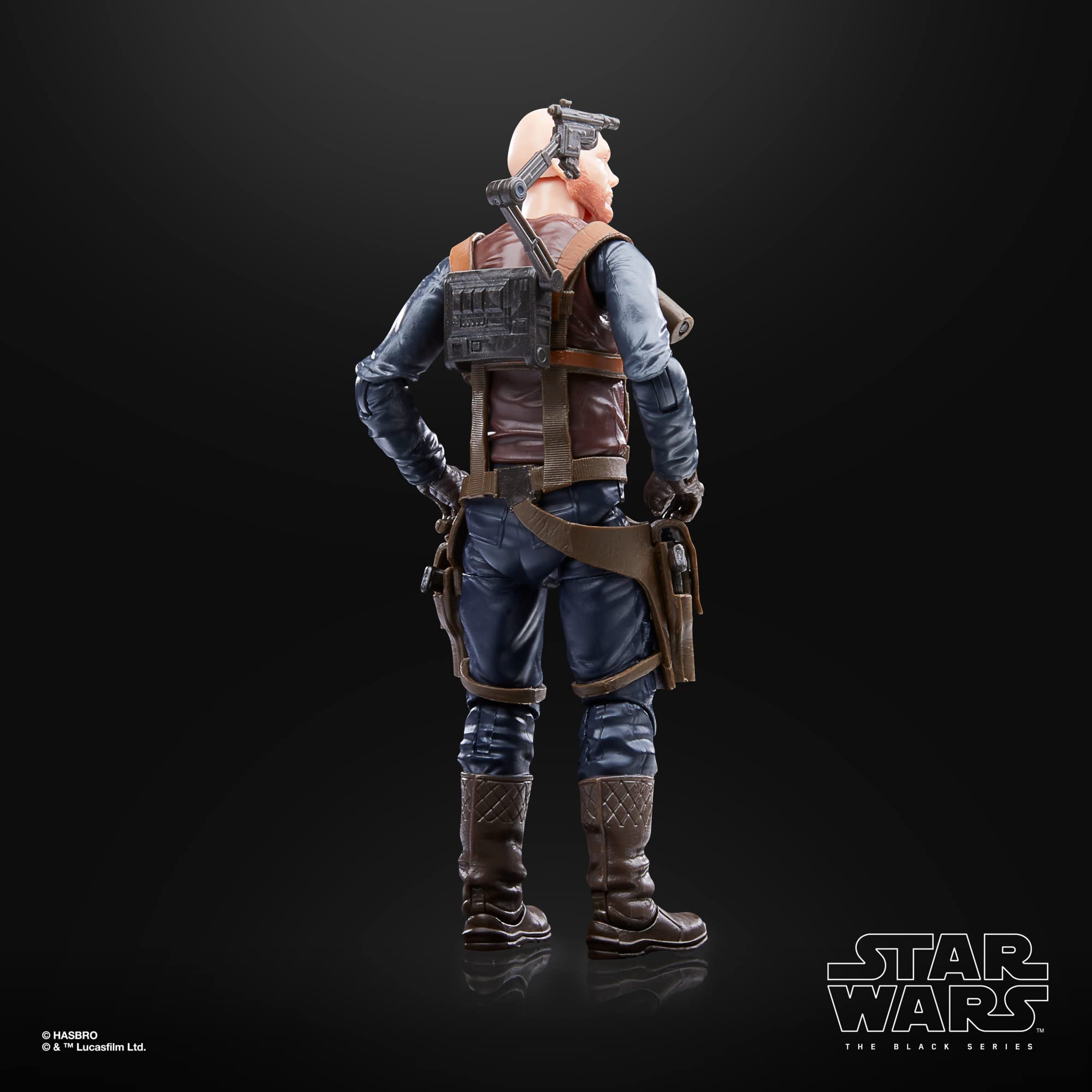 Star Wars Black Series Migs Mayfeld accessories include two entertainment-inspired items.