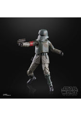 STAR WARS The Black Series Migs Mayfeld Morak poseable arms and legs.