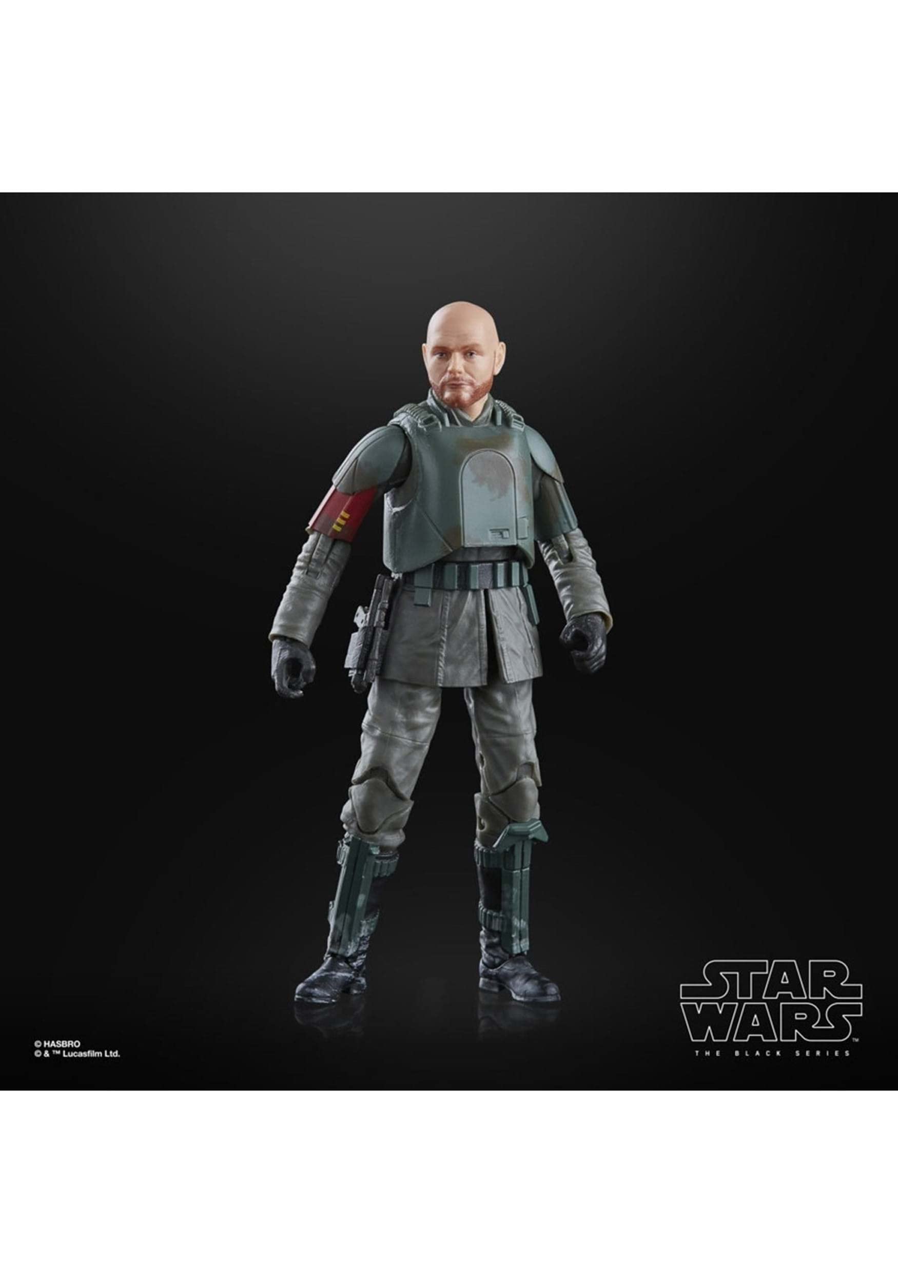 STAR WARS The Black Series Migs Mayfeld Morak sculpt detail.