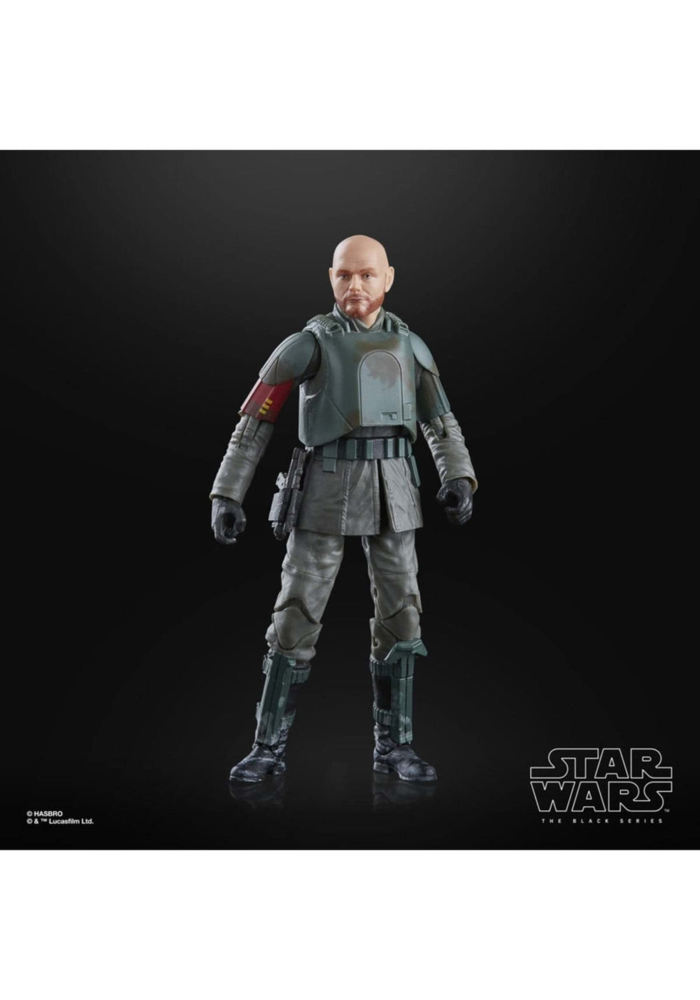 STAR WARS The Black Series Migs Mayfeld Morak sculpt detail.
