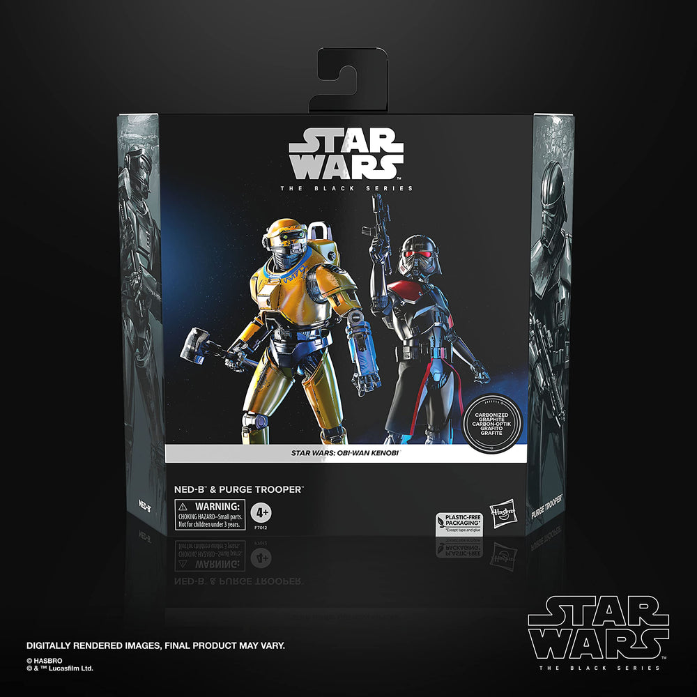STAR WARS The Black Series Ned-B articulation points for dynamic posing.