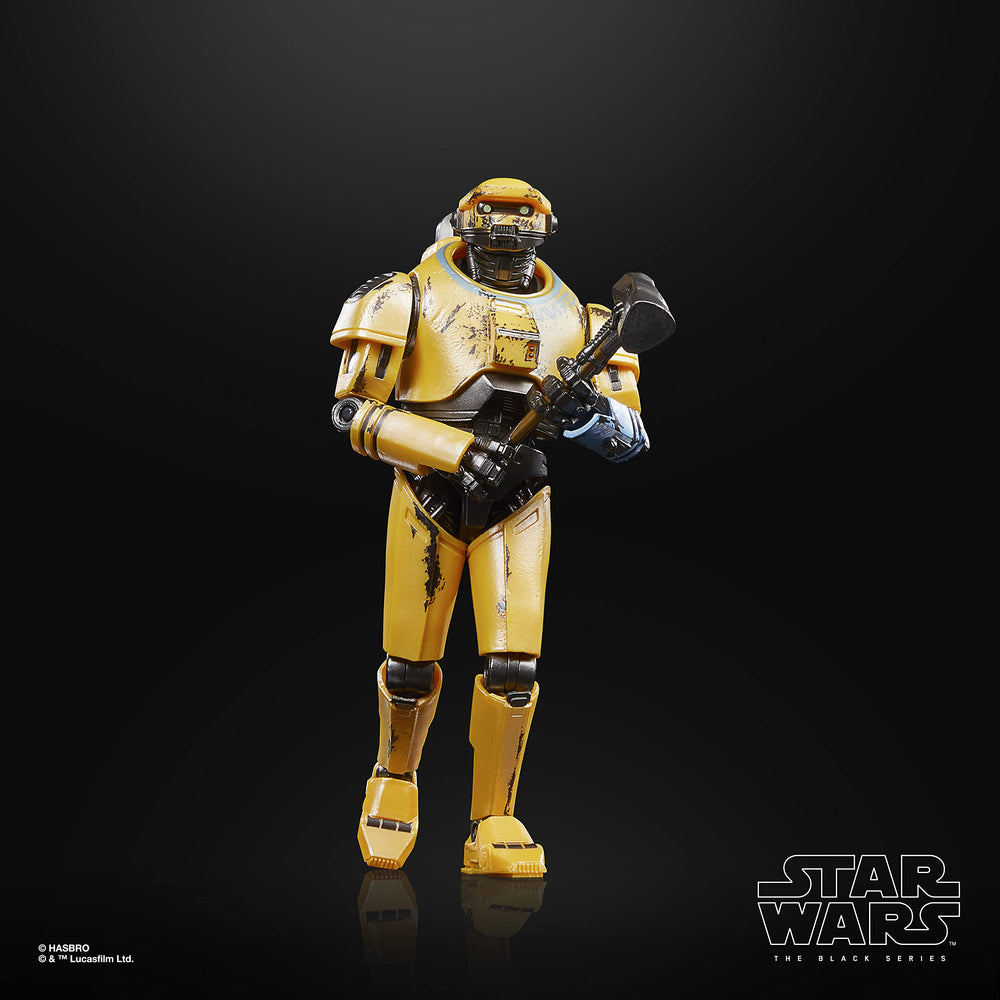 STAR WARS The Black Series Ned-B texture and scale suit photography.