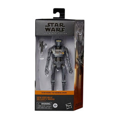 STAR WARS Black Series New Republic Security Droid close-up reveals detailed articulation.